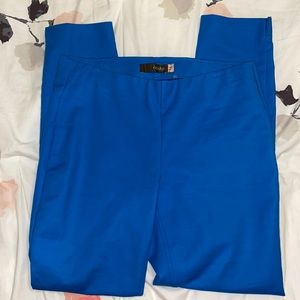 Crosby Sz 2 Blue Ankle Comfort Waist Dress Pants